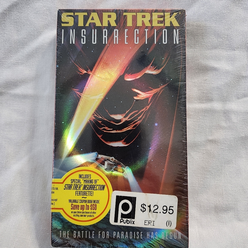 Star Trek: Insurrection The‎ Battle For Paradise Has Begun VHS 1999 New sealed